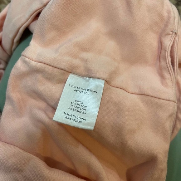 LPA revolve pink bandeau tie top size small - Picture 3 of 5